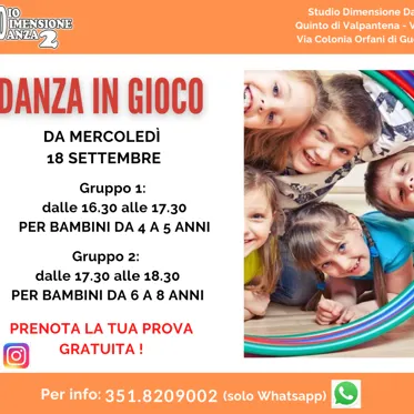 Insegnante DANZA IN GIOCO